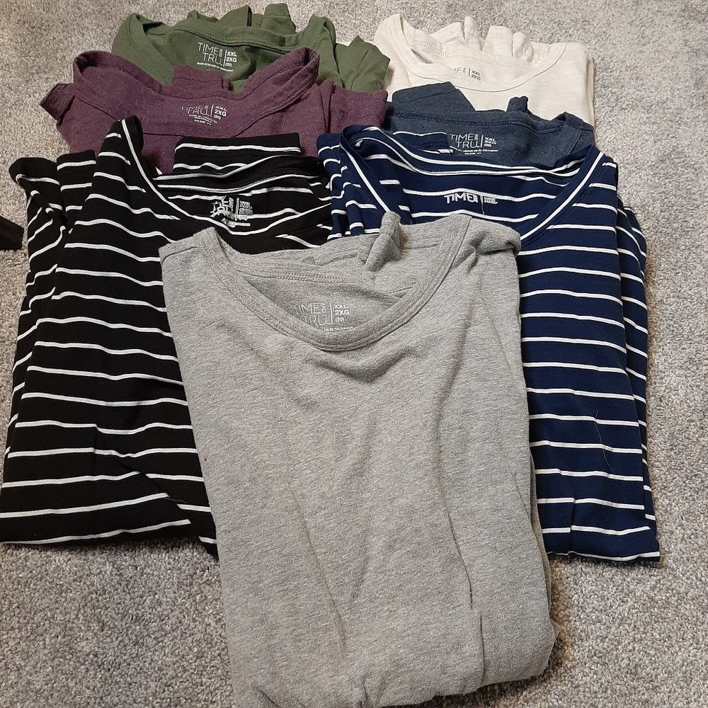 XXL long sleeve tshirt bundle